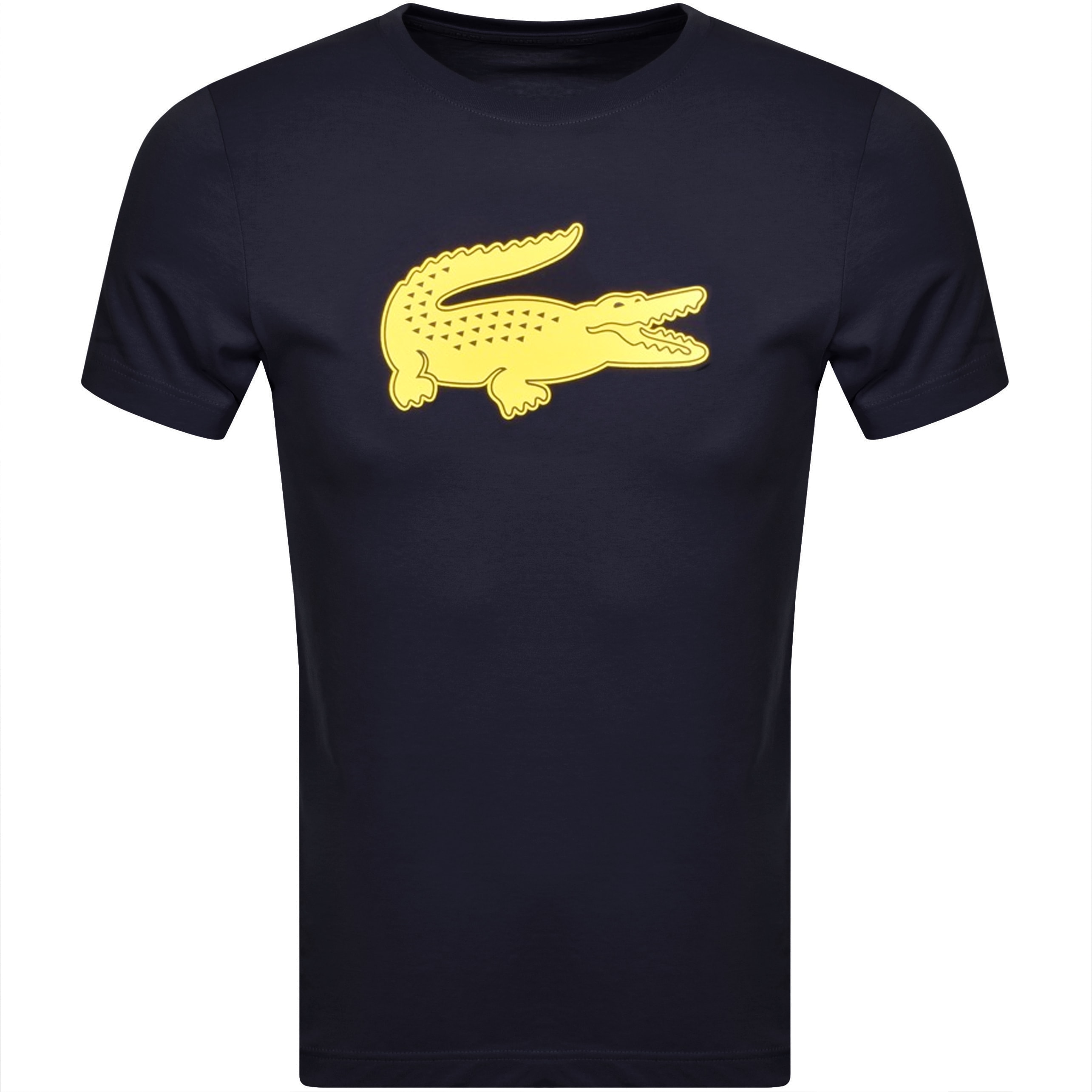 Alternative Image for ProductLacoste Sport Crew Neck Logo T Shirt Navy1